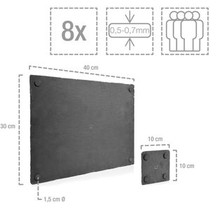 Produktbild für Schieferplatten Sänger Dinner 211620, 40 x 30cm