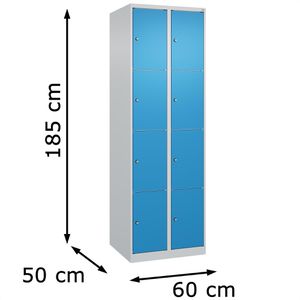 Produktbild für Schließfachschrank CP-Möbel Classic Plus lichtblau