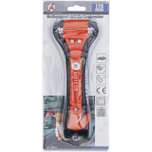 Produktbild für Nothammer BGS-technic 2-in-1-Fluchtwerkzeug