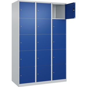 Schließfachschrank CP-Möbel Classic Plus, blau