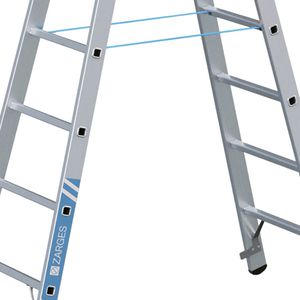 Produktbild für Stehleiter Zarges Coni B, 40312, beidseitig begehbar