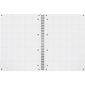 Produktbild für Collegeblock Oxford 100050228 Smart Black, A4