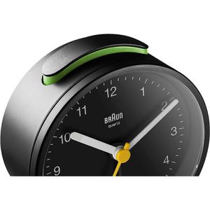 Produktbild für Wecker Braun BC12B schwarz, analog