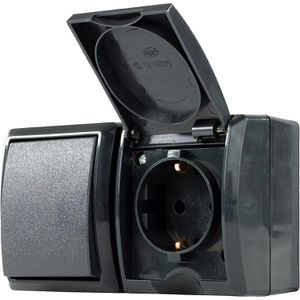 Steckdose REV-Ritter AquaForm, IP44, Aufputz