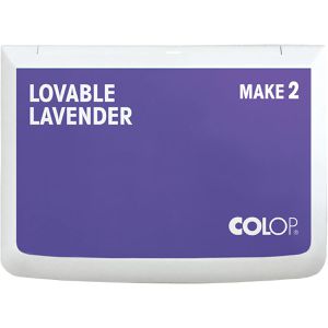 Produktbild für Stempelkissen Colop Make 2, für Büro &amp; Kreativprojekte, lila