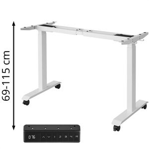 Produktbild für Schreibtischgestell Songmics LSD019W01V1, 4 Memoryspeicher
