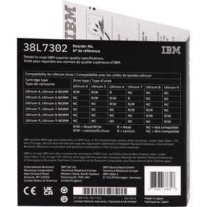Produktbild für LTO-Ultrium-Band IBM 38L7302