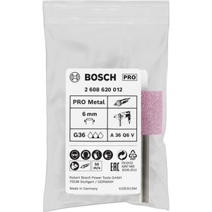 Produktbild für Schleifstift Bosch PRO Steel, Zylinder, Schaft-Ø 6 mm