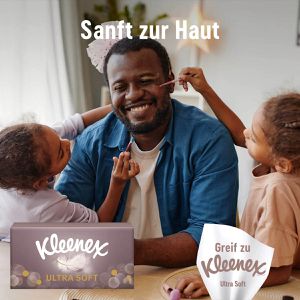 Produktbild für Taschentücher Kleenex Ultra Soft, Box