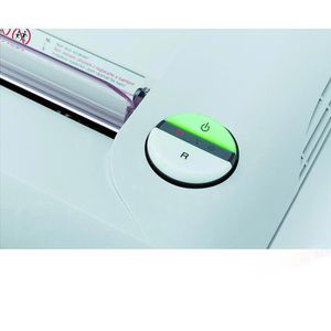 Produktbild für Aktenvernichter Ideal 2503, 25034111, weiß, mit Rollen