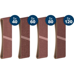Schleifpapier Bosch PRO X440, Körnung 40-120, Set