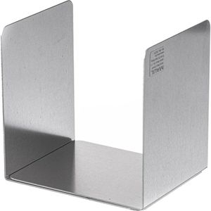 Produktbild für Buchstütze Maul 3527308, silber