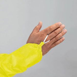 Produktbild für Schutzanzug Uvex 3B chem classic Overall, gelb