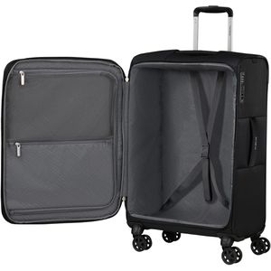 Produktbild für Koffer Samsonite Base Breeze Spinner exp. schwarz