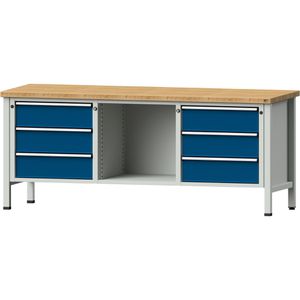 Produktbild für Werkbank ANKE Modell 120 V, 300.916, blau