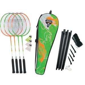 Badmintonschläger Talbot-Torro 4-Attacker Plus Set