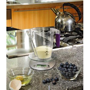 Produktbild für Küchenwaage Xavax Milla, mit Tara-Funktion, Teilung 1 g