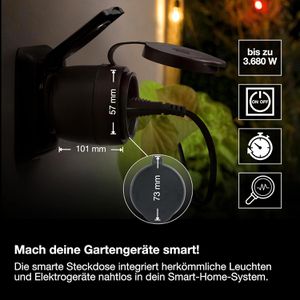 Produktbild für Smart-Steckdose OSRAM SMART+ Outdoor, für außen
