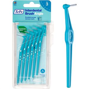 Interdentalbürsten TePe Angle Blau, ISO-Größe 3