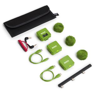 Produktbild für Mikrofon RODE Wireless GO Gen 3, grün