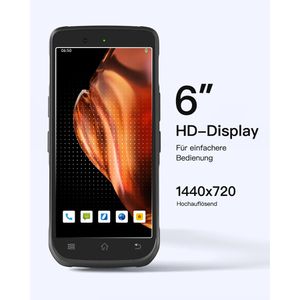 Produktbild für MDE-Gerät Inateck AS501S_black, Android