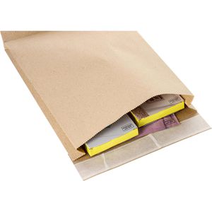 Produktbild für Faltentaschen flexiPAK Eco, A3, braun