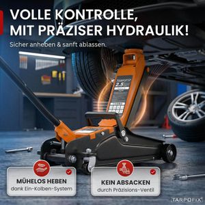 Produktbild für Rangierwagenheber Tarpofix WGH-25-OR, orange