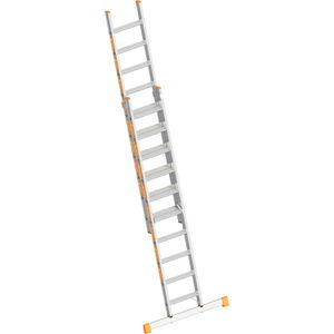 Produktbild für Schiebeleiter Layher Topic 1032, 2 x 10 Stufen