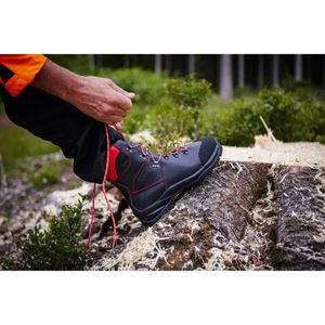 Produktbild für Schnittschutzstiefel Oregon Waipoua, schwarz, S2