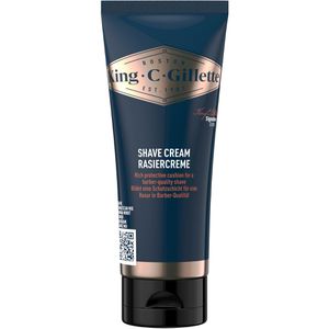 Produktbild für Rasiercreme King.C.Gillette Tube, hautberuhigend und kühlend
