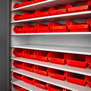 Produktbild für Magazinschrank ADB 41827, grau / anthrazit