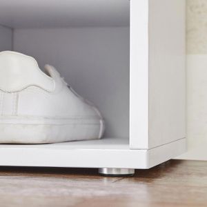 Produktbild für Schuhbank Vasagle LHS015WB02, weiß, aus Holz