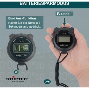 Produktbild für Stoppuhr Stoptec HC-5, digital
