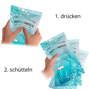 Produktbild für Kühlkompresse NITRAS-MEDICAL Freeze XL, 20 Stück