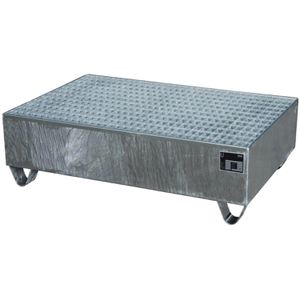 Auffangwanne BAUER 2019, aus verzinktem Stahl