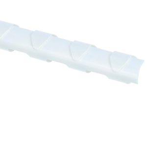 Produktbild für Plastikbinderücken Peach PB406-01, weiß, für A4