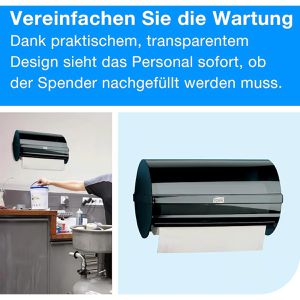Produktbild für Putztuchrollenhalter Tork Variobox, 209167, W5