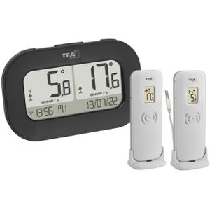 Thermometer TFA 30.3073.01, DOUBLE-CHECK, LC-Display, digital