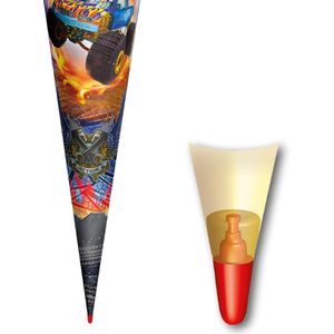 Produktbild für Schultüte Roth 677446 Monstertruck Fire