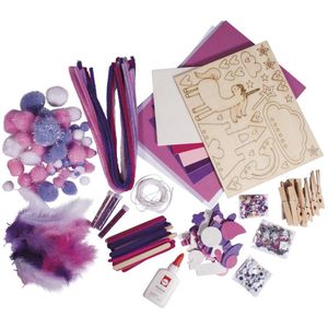 Produktbild für Bastelset Rayher 69184000 Mega Bastelbox Unicorn