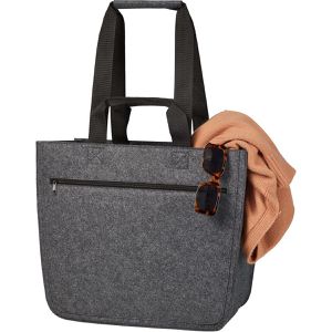 Produktbild für Einkaufstasche Halfar 1818031 Softbasket, anthrazit