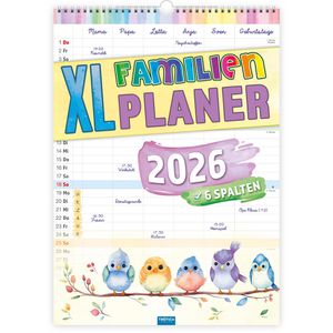 Familienplaner Trötsch 2026409, XL, Jahr 2026