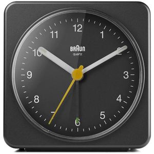 Produktbild für Wecker Braun BC03B schwarz, analog
