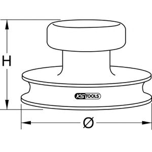 Produktbild für Saugheber KS-Tools 140.1004