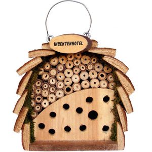 Produktbild für Insektenhotel Gardigo 90560, zum Aufhängen, aus Holz
