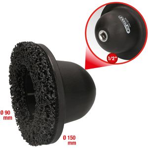 Produktbild für Radnabenschleifer KS-Tools 100.5075, Antrieb 1/2 Zoll, 2-tlg.