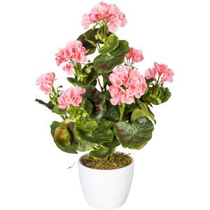 Produktbild für Kunstblume Creativ-green Geranie, UV-beständig
