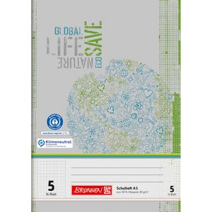 Produktbild für Schulheft Brunnen 104510501, ab 2. Klasse, A5