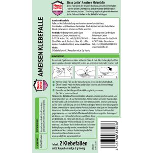 Produktbild für Klebefalle Nexa-Lotte Ameisen, giftfrei, mit Honig-Köder
