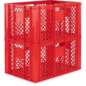Produktbild für Eurobox Alpha-Paletten rot, 61 Liter, lebensmittelecht